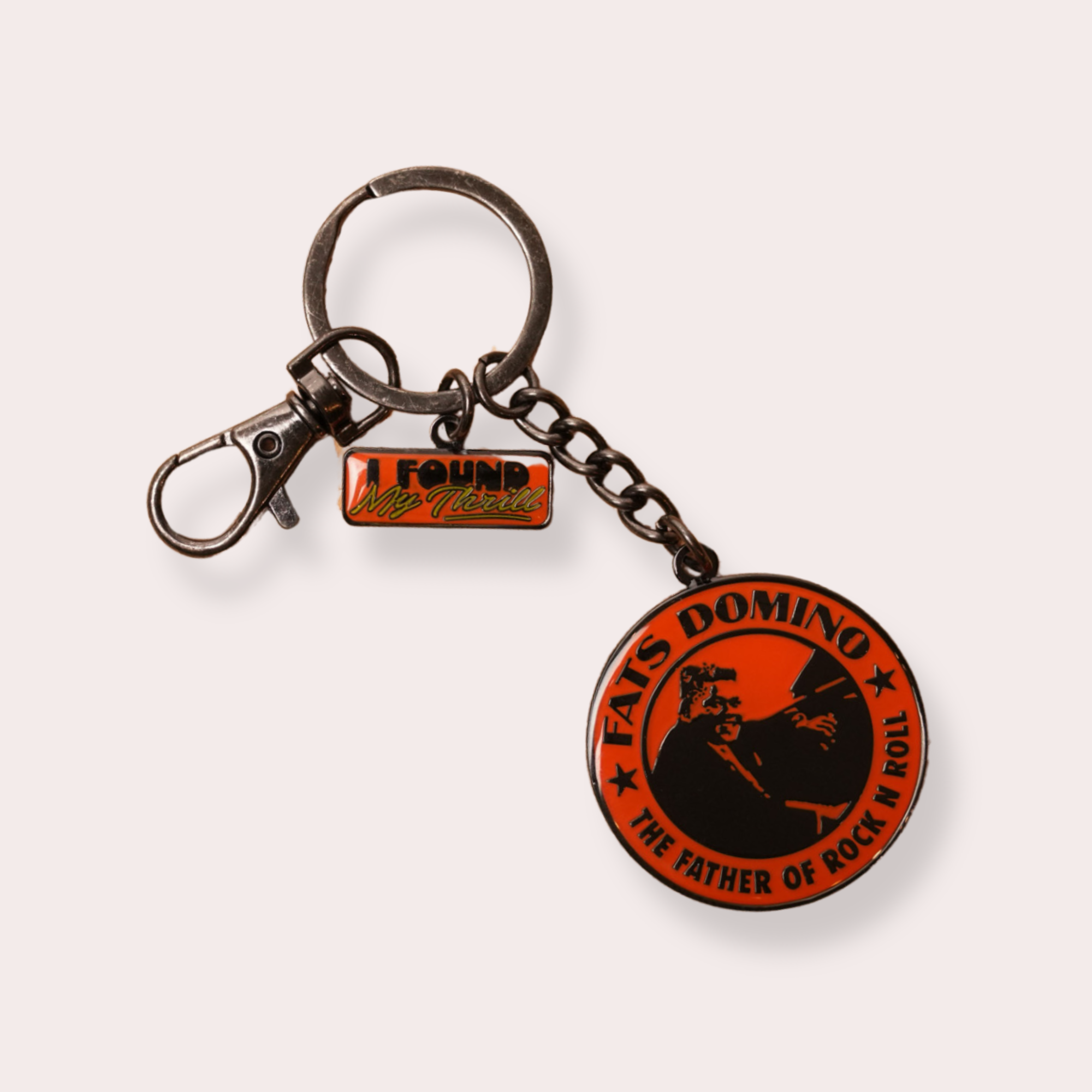 The Father of Rock N Roll Keychain