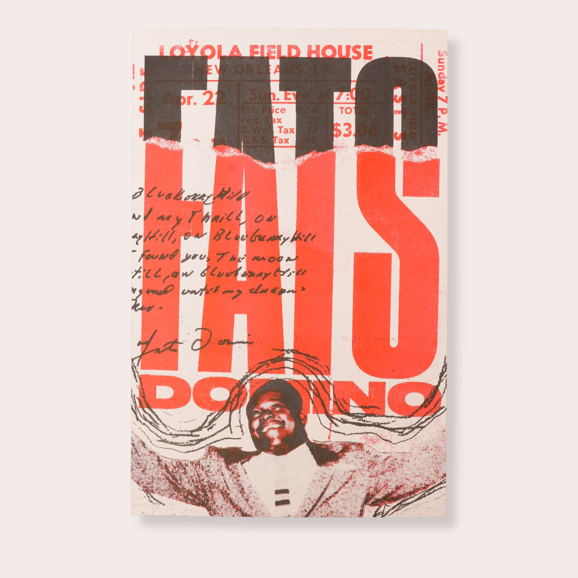 Fats at the Loyal Field House Poster