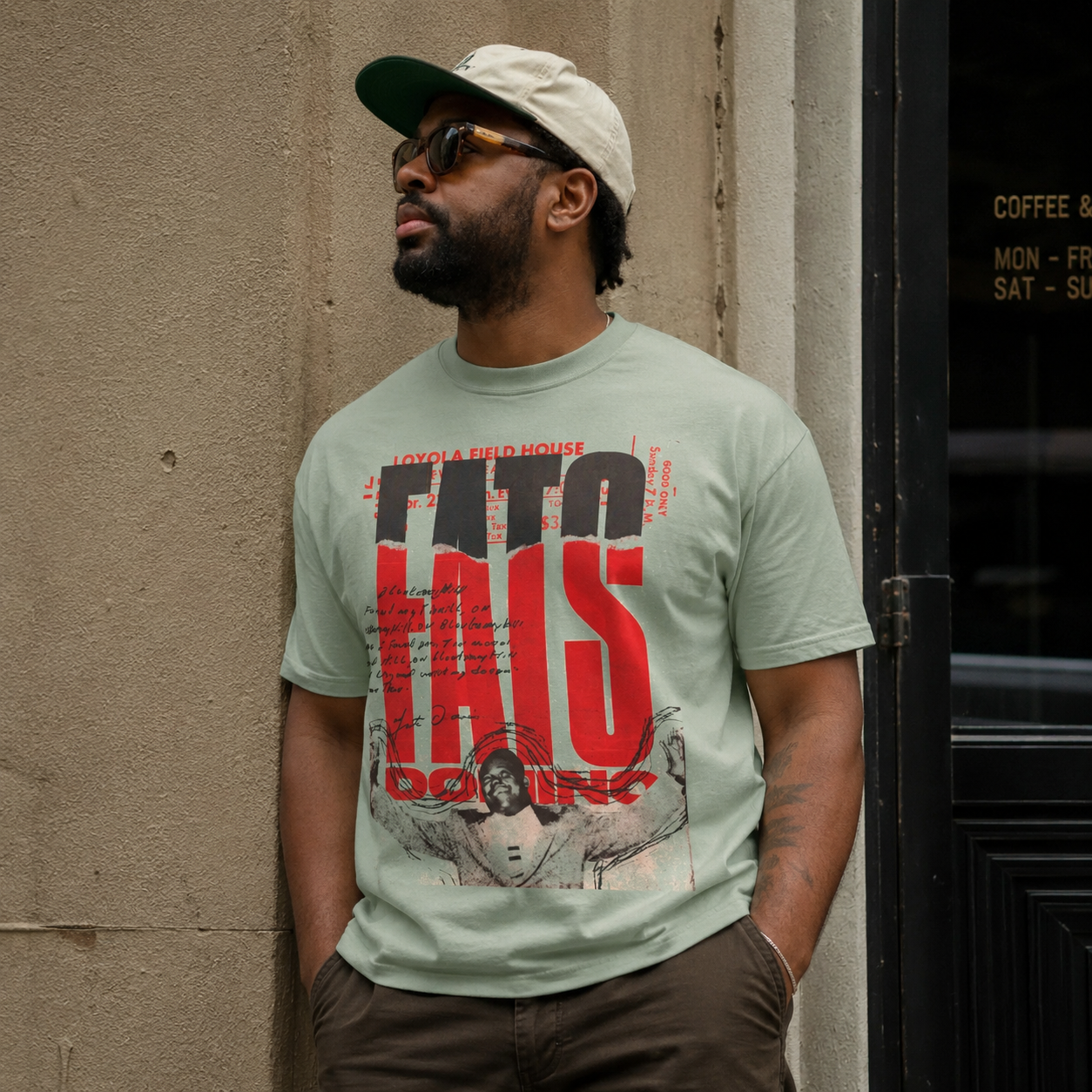 Fats Domino Poster Tee