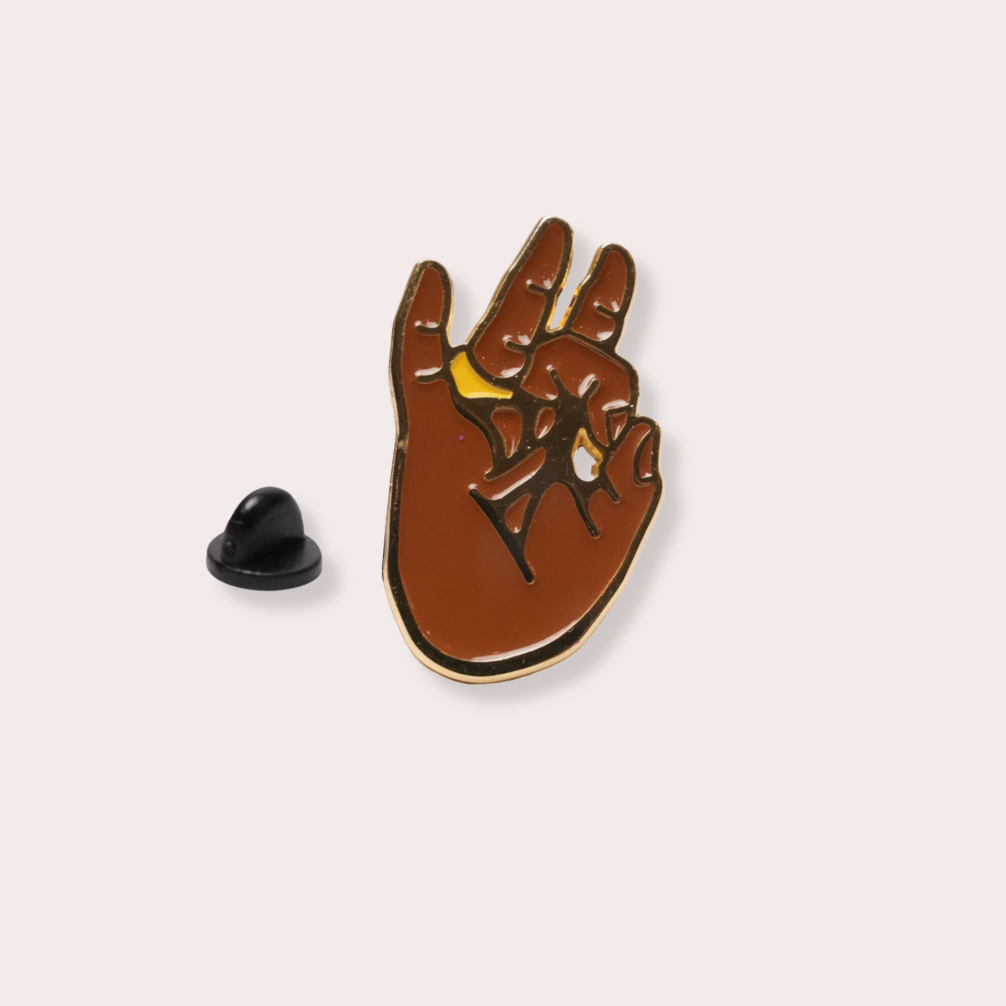Fats Hand Enamel Pin
